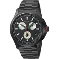 G-timeless Chronograph XL Black Dial Men's Watch YA126268