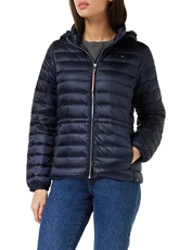 Women Feminine LW Down Jacket Winter, Blue (Desert Sky), XS