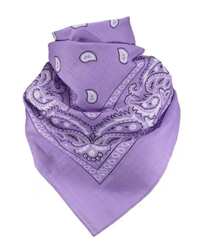 Men's Neckerchief - Purple - Lilac - One size