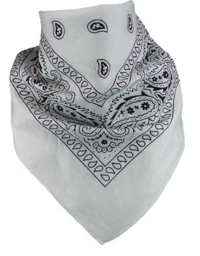 Men's Neckerchief - White - white - One size