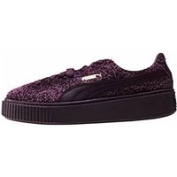 Sports Trainers for Women Puma Suede Platform Eletal  Purple