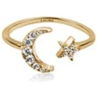 Shine Gold Interstellar Adjustable Ring - Gold