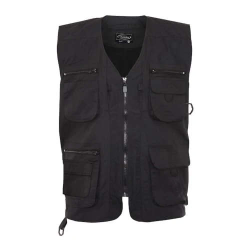 - Men's Dale Multi-Pocket Country Gilet - Black - 3X-Large (48'')