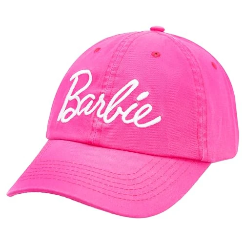 Baseball Cap for Women – Soft Cotton Womens Cap with Curved Brim – Adjustable Snapback Hot Pink