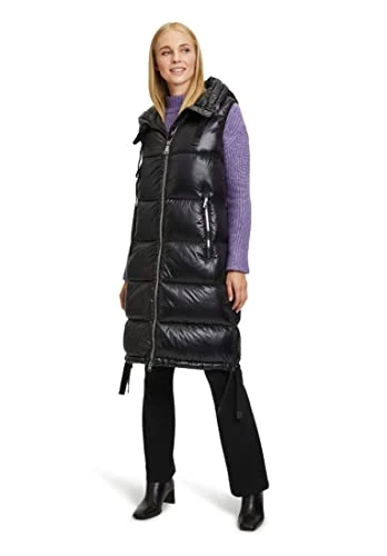 Women's 7355/1548 Down Vest, Black, 42