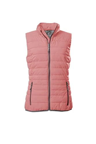 Women's Sagany Quilted Functional Vest in Down Look, Rose, XS/S