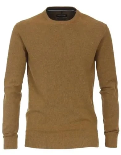 Casa Moda Crew Neck Sweater Buckthorn Brown (as8, Alpha, l, Regular, Regular, L)