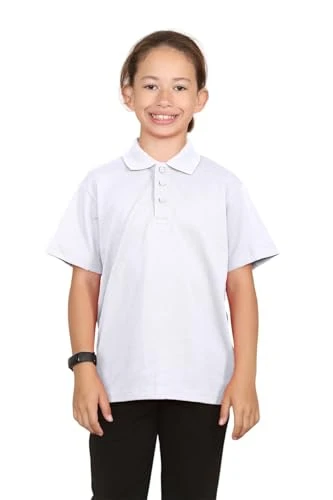 School Polo Shirts - New Plain Short Sleeve Polo T Shirt Boys and Girls - Summer Polo Shirt - Sho