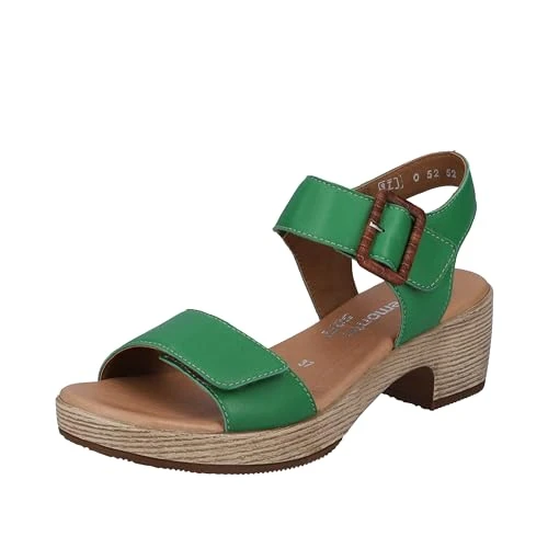 Women's D0N52 Heeled Sandal, Applegreen / 52, 5 UK