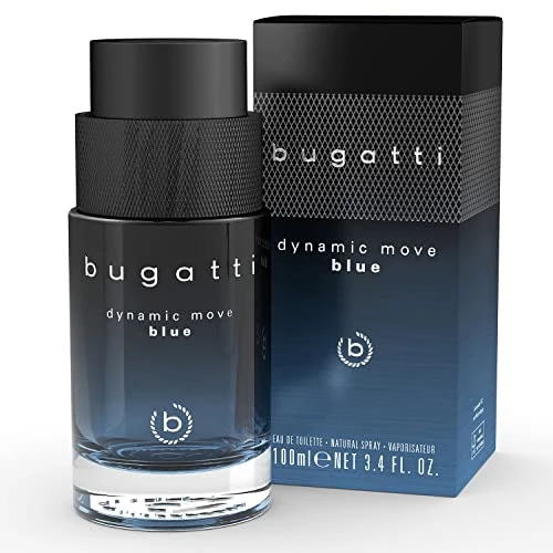 Dynamic Move Blue Perfume, 100 ml, Citrus Aromatic Eau de Toilette, Men's Fragrance with Invigorating Combination of Lavender, Lemon & Musk, Maritime, Fresh & Sensual Warm