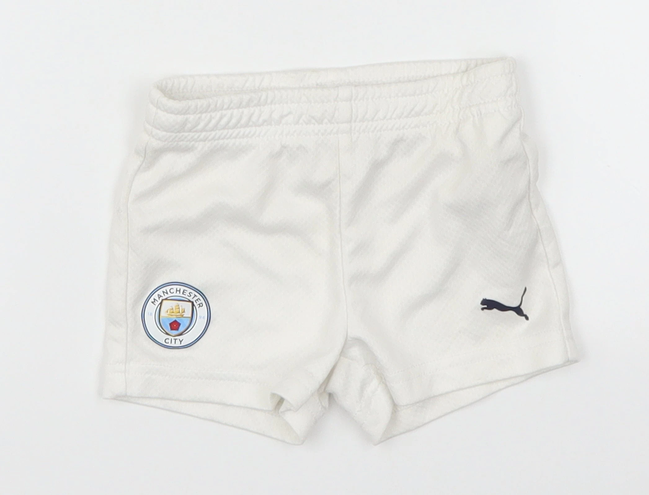 Boys White   Cropped Leggings Size 6-9 Months  - Manchester City