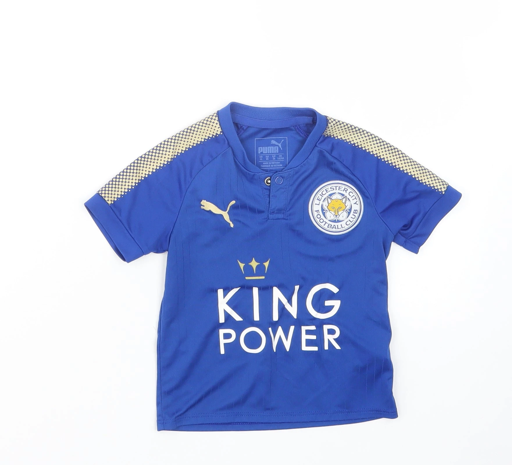 Boys Blue   Basic T-Shirt Size 12-18 Months  - Leicester City FC