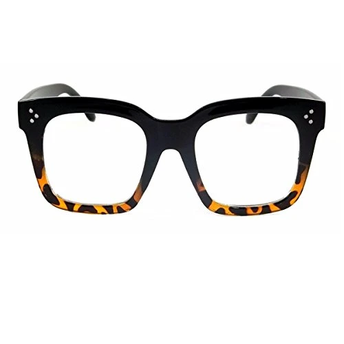 eyewear | Glasses mod. HORNY - neutral eyeglasses - BLACK + HAVANA