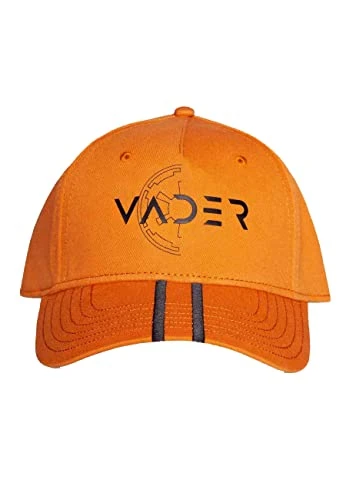 Men's OBI Wan Kenobi Baseball Cap Vader Logo Nue Official Orange Strapback, One Size