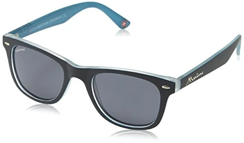 MP41 Sunglasses, Multicoloured (Black/Blue/Smoke Lenses), One Size