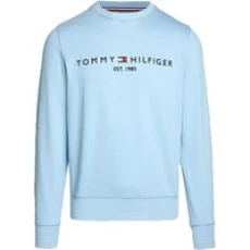 Tommy Logo Sweatshirt - Blue - M