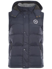 Exclusive Rishton Gilet in Blue-S