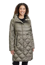 Women's 9191/6252 Down coat, 7368 Dusky Green, 38