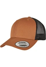 Unisex-Adult Retro Trucker 2-Tone Baseball Cap, Caramel/Black, one Size