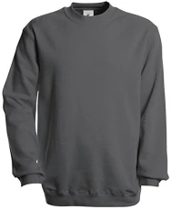 Set-in Sweatshirt BA401 (XL, Steel Grey)