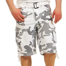 Panoramique Men - Men's Casual Cotton Bermuda Shorts - Men's Comfortable Sport Cargo Shorts - Man Al