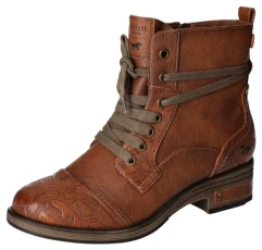 Women's 1293-501 Ankle Boot, Cognac, 3.5 UK