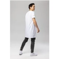 T-Shirt Dress White XL Dress Tops Unisex Genderless Sustainable Pitod Logo