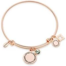 August Birthstone Rose Gold Bangle