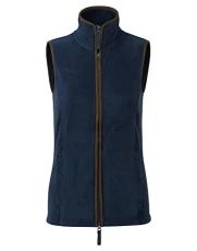 Personalised Custom Womens Artisan Fleece Gilet. Available Plain Or Embroidered With Your Text Or Lo