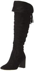 Paris Women's Razo Over-The-Knee Boot, Black, 5.5 UK