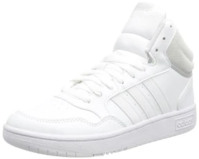 Unisex Kids Hoops Mid 3.0 K Sneaker, Ftwr White Ftwr White Grey Two, 5 UK