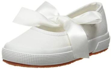 2257 COTJ Ballerinas with Back Closure, White 900, 1.5 UK