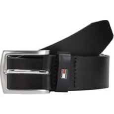 Leather Belt Denton 3.5 - Black - 85