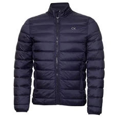 Mens Conductor Padded Golf Jacket - Navy - M