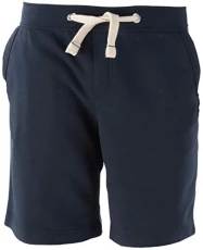 Mens Drawstring Waist Jogging Casual Bottoms Jogger Shorts Navy XL