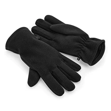 B298R Recycled Fleece Gloves - Black L/XL