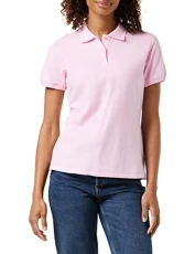 Women's Premium Polo Shirt, Light Pink, 16 (Manufacturer Size:X-Large)