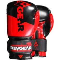 Revgear Pinnacle Boxing Gloves Red Black Red 10oz