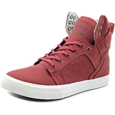 Womens Skytop Burgundy White Skate Shoes