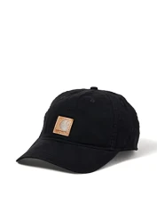 Unisex, Canvas Cap, Black, One Size