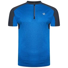 Men's ACES II Lightweight Cycle Clothing Zip Up Short Sleeve Jersey T-Shirt with Antibacterial and Q