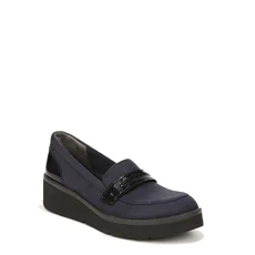 Women's Fast Track Slip-ons Loafer, Navy, 4 UK