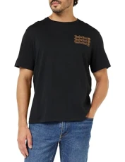 Men's Short Sleeve tee 2 tier3 T-Shirt, Black, 3XL