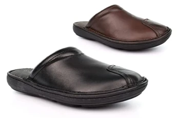 Mens Leather Slippers Mens Leather Mules Mens Leather Clogs Boys Slippers Mens Slippers Boys Leather