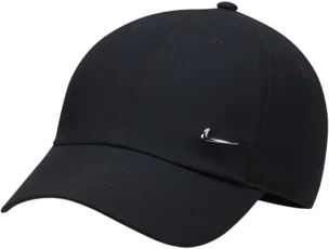 FB5372-010 U NK DF Club Cap U CB MTSWSH L Hat Unisex Adult Black/Metallic Silver Size S/M