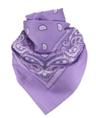 Men's Neckerchief - Purple - Lilac - One size