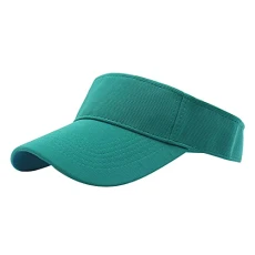 Beach Visor-Golf Visor Hat Sun Cap Sports for Women Protection Adjustable Baseball Caps (Green, One 