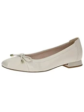 Women's 9-9-22104-20 ballerina, Matte white, 6 UK