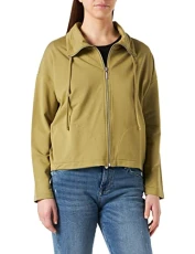 Edition Women's 630008-44126 Knitted Jacket, Olive, 36