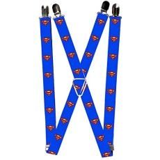 Men's Suspender-Superman, Multicolor, One Size